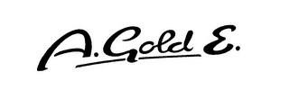 A. GOLD E. logo