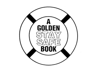 A GOLDEN STAY SAFE BOOK logo