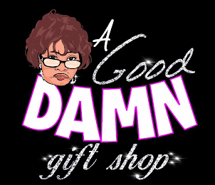 A GOOD DAMN GIFT SHOP logo