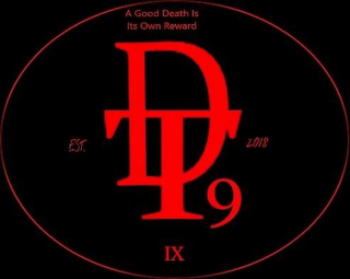 A GOOD DEATH IS ITS OWN REWARD DT 9 IX EST. 2018 logo