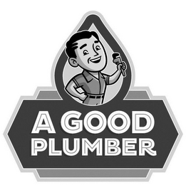 A GOOD PLUMBER logo