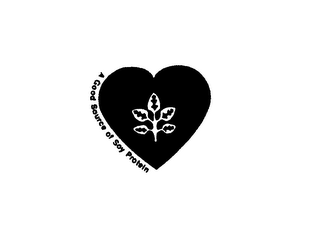 A GOOD SOURCE OF SOY PROTEIN logo