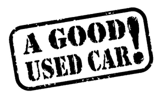 A GOOD USED CAR ! logo