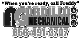A GORDILLO MECHANICAL "WHEN YOU'RE READY, CALL FREDDY" 856-491-3707 logo