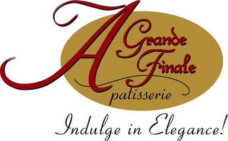 A GRANDE FINALE PATISSERIE INDULGE IN ELEGANCE! logo