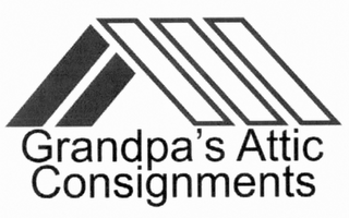 A GRANDPA'S ATTIC CONSIGNMENTS logo