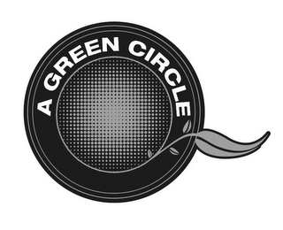 A GREEN CIRCLE logo
