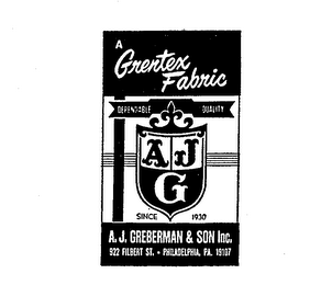 A GRENTEX FABRIC AJG logo
