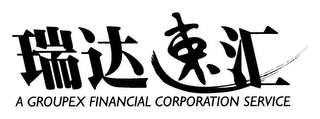A GROUPEX FINANCIAL CORPORATION SERVICE logo