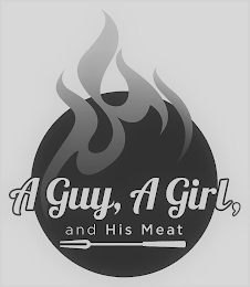 A GUY, A GIRL, AND HIS MEAT logo
