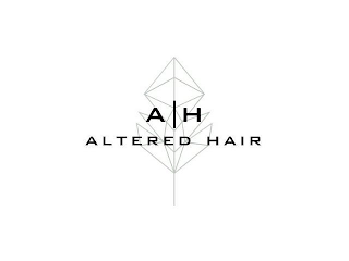 A | H  ALTERED HAIR logo
