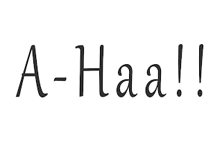 A-HAA!! logo