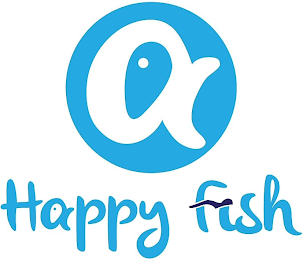 A HAPPY FISH logo