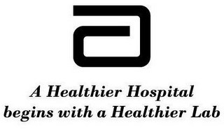 A HEALTHIER HOSPITAL BEGINS WITH A HEALTHIER LAB logo