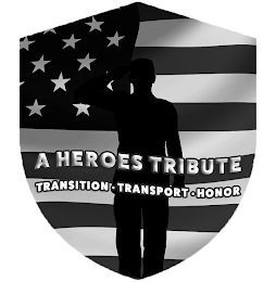 A HEROES TRIBUTE TRANSITION · TRANSPORT · HONOR logo