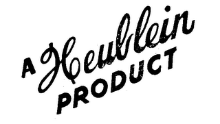 A HEUBLEIN PRODUCT logo