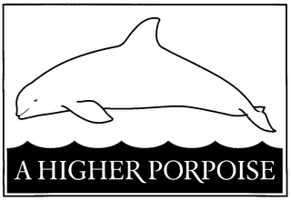 A HIGHER PORPOISE logo