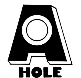 A HOLE logo