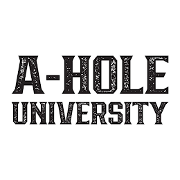A-HOLE UNIVERSITY logo