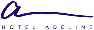 A HOTEL ADELINE logo