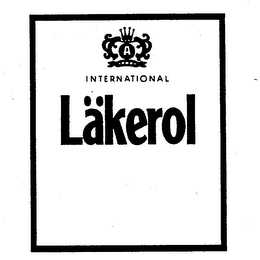 A INTERNATIONAL LAKEROL logo