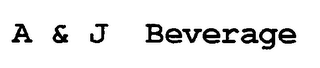 A & J BEVERAGE logo