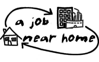 A JOB NEAR HOME logo