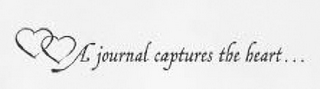 A JOURNAL CAPTURES THE HEART... logo