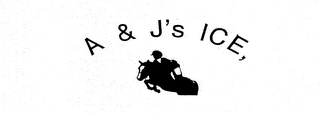 A & J'S ICE, logo