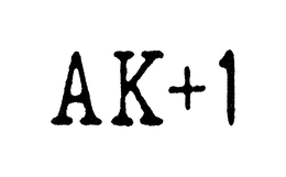A K + 1