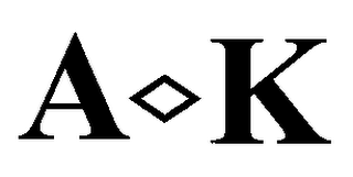 A K logo