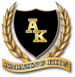 A K AMAZING KIDS logo