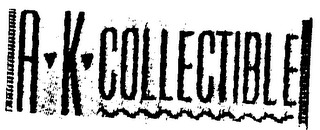 A-K- COLLECTIBLE logo