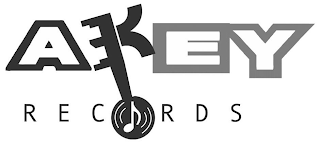 A KEY RECORDS logo