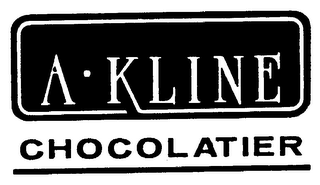 A-KLINE CHOCOLATIER logo