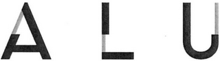 A L U logo