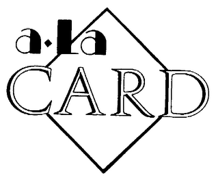 A LA CARD logo