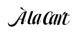 A LA CART logo