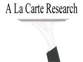A LA CARTE RESEARCH logo