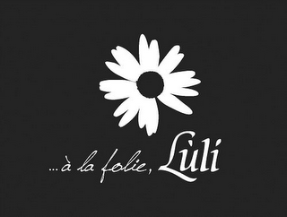 A LA FOLIE LULI logo