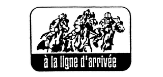 A LA LIGNE D'ARRIVEE logo