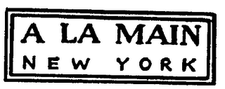 A LA MAIN NEW YORK logo