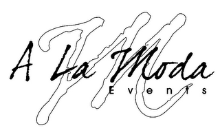 A LA MODA EVENTS M logo
