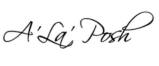 A 'LA' POSH logo