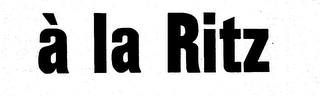 A LA RITZ logo