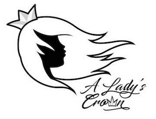 A LADY'S CROWN logo