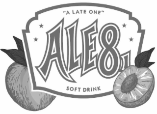 "A LATE ONE" ALE81 SOFT DRINK logo