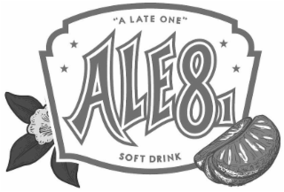 "A LATE ONE" ALE81 SOFT DRINK logo