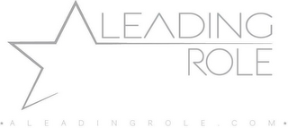 A LEADING ROLE ALEADINGROLE.COM logo