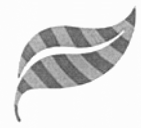 A LEAF DEVICE WITH STRIPES logo